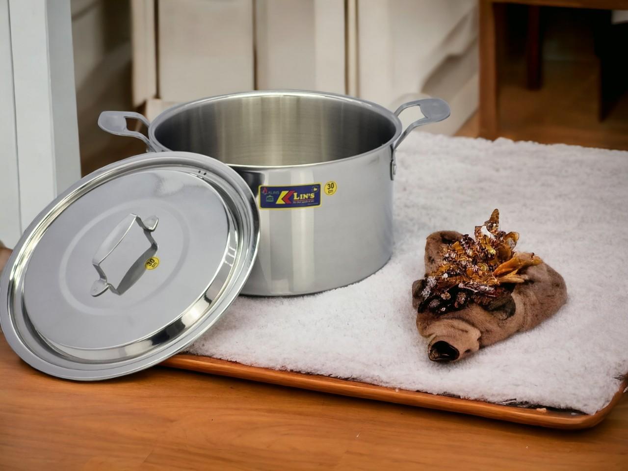 NỒI INOX 1 ĐÁY THÂN VUÔNG KLINS CAO CẤP 30CM (NẮP INOX) 05304f46ab3c497db48b6bdde44d9e52tplv o3syd03w52 origin jpeg