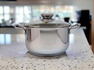BỘ 3 NỒI INOX 3 ĐÁY CAO CẤP (18CM-24CM-26CM)- XẢ TỒN