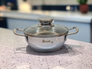 NỒI KHO CARO 3 ĐÁY INOX KLINS 16CM