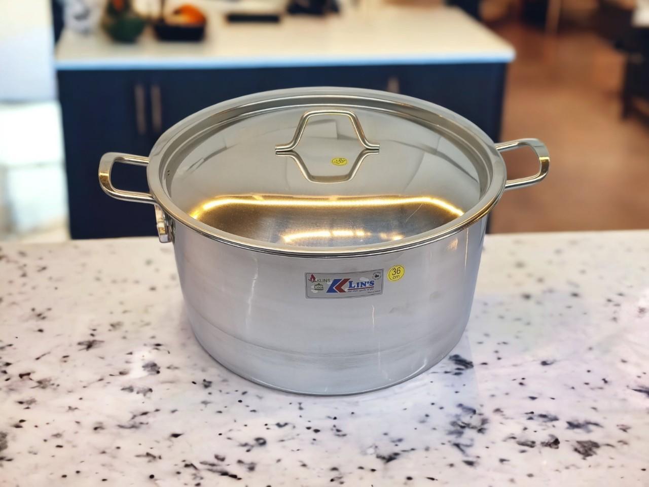 NỒI INOX 1 ĐÁY KLINS CAO CẤP 36CM NỒI INOX 1 ĐÁY KLINS CAO CẤP 36CM
