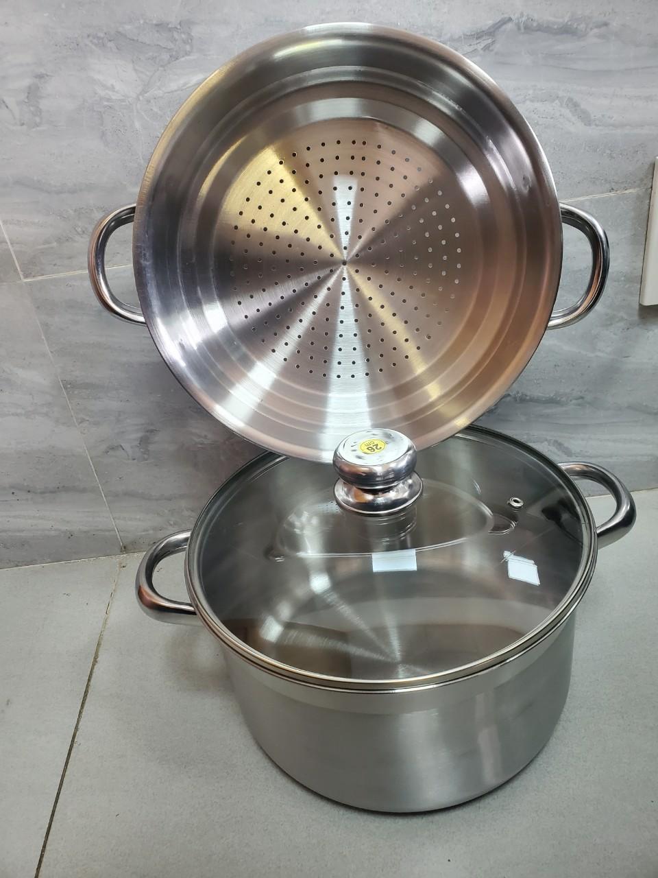 BỘ XỬNG HẤP 1 ĐÁY 26CM KLINS - xã kho 980027a29c224ea8a0a2faf50822179ftplv o3syd03w52 origin jpeg