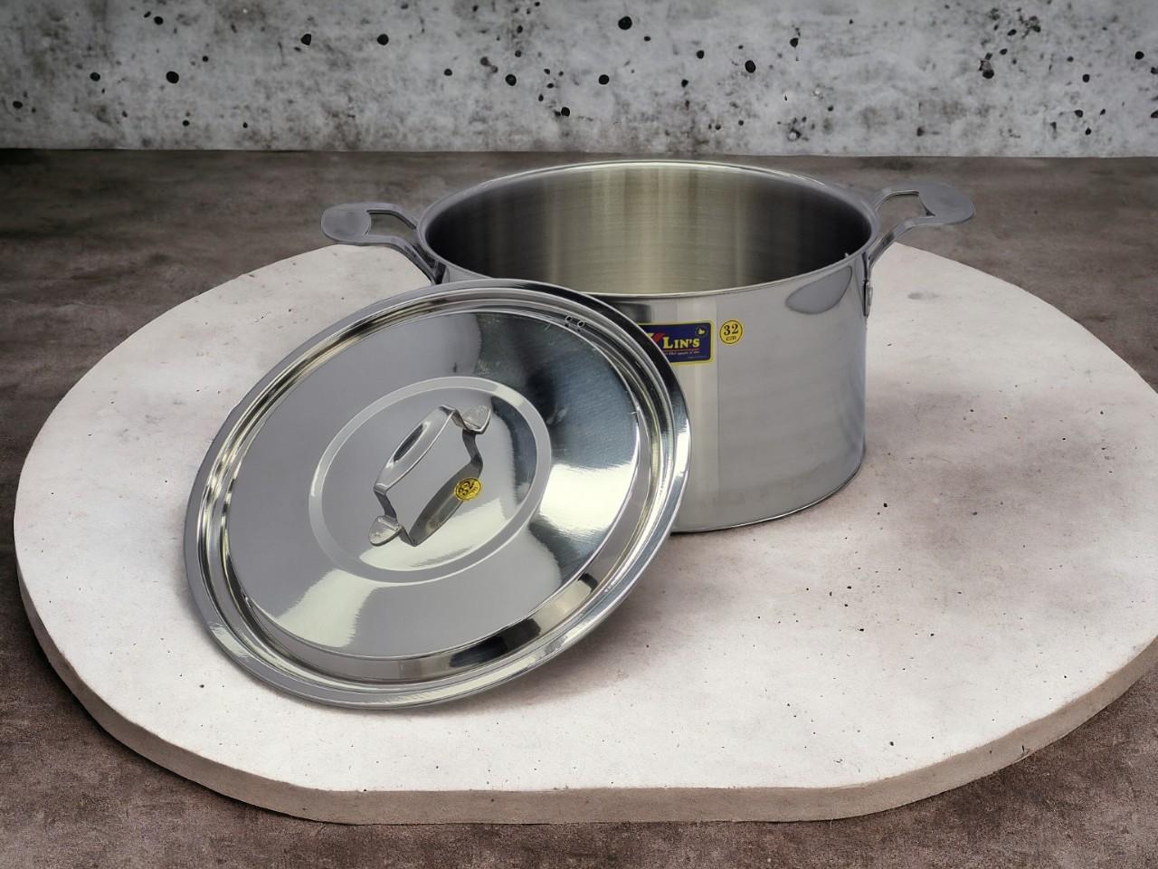 NỒI INOX 1 ĐÁY THÂN VUÔNG KLINS CAO CẤP 32CM (NẮP INOX) 9be0f19085d14a0eb503886f0987fc45tplv o3syd03w52 origin jpeg