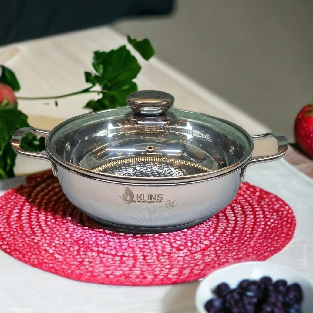 CHẢO LẨU CARO 3 ĐÁY KLINS NẮP KÍNH 20CM - 30CM 24CM c3a4b0a882d44320a5cbf60e21b98f93tplv o3syd03w52 origin jpeg