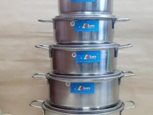 BỘ 5 NỒI INOX KLINS (16-18-20-22-24CM)