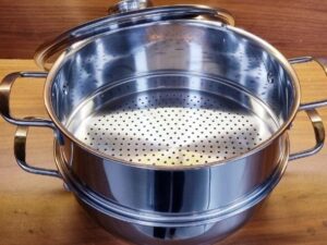 BỘ XỬNG HẤP 3 ĐÁY KLINS 26CM (CHẢO CARO 3 ĐÁY 26CM + THÂN XỬNG 26CM + NẮP KÍNH 26CM)