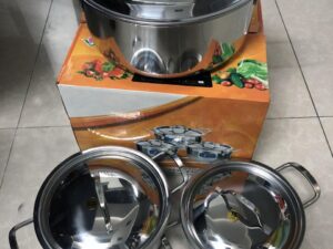 BỘ 3 NỒI INOX 1 ĐÁY KLINS
