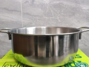 {QUÀ TẶNG} NỒI INOX 1 đáy 22CM (5Z)